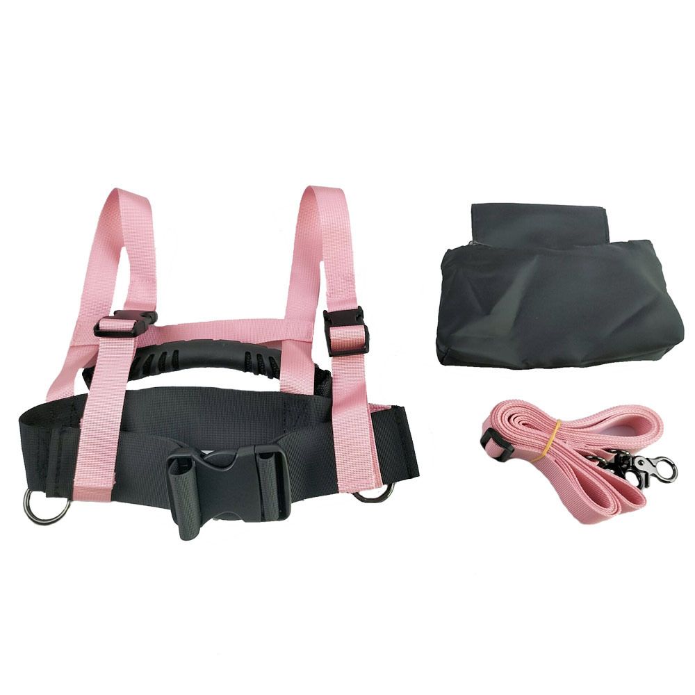 1 Set Ski Safety Rope Traction Adjustable Skiing Training Shoulder Belt view 2