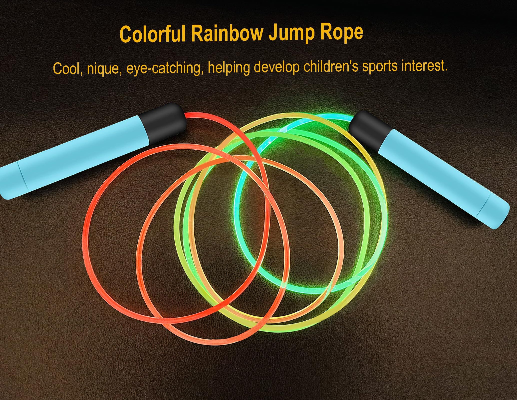 LED Light Up Jump Ropes for Kids Boys Girls view 3