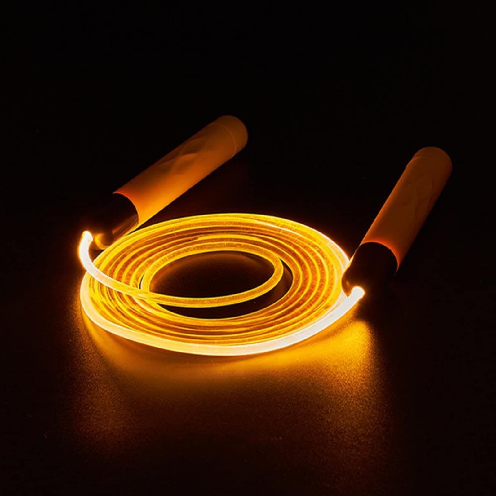 Jump Rope Exercise Jump Rope Lightweight Workout Jump Rope Adjustable Luminous view 3