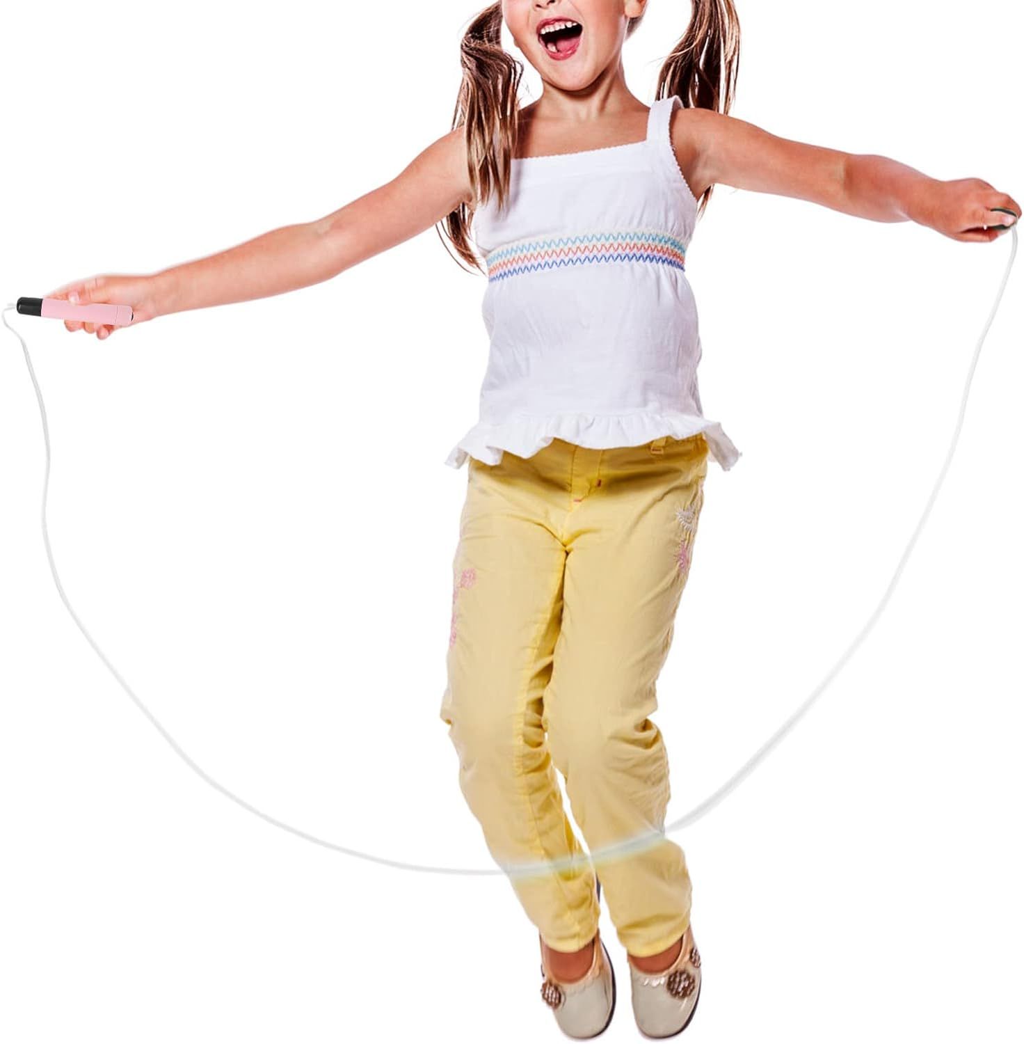 Jump Rope Exercise Jump Rope Lightweight Workout Jump Rope Adjustable Luminous view 5