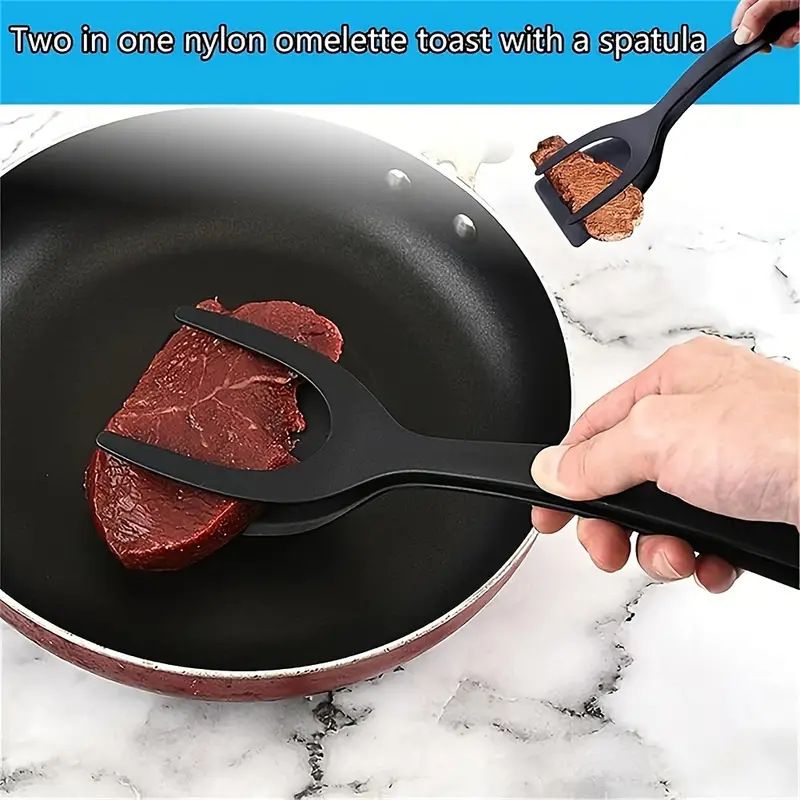2 in 1 Spatula and tongs view 4