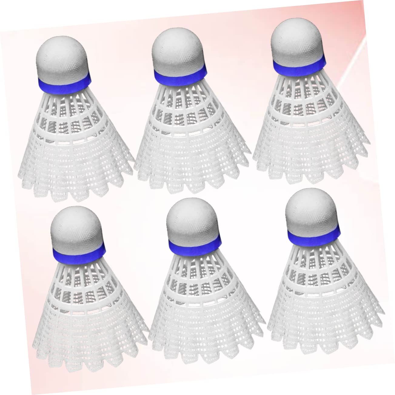 6pcs Lightweight Badminton Arm Hoops Inflatable Rudder Kids Shuttlecock view 3