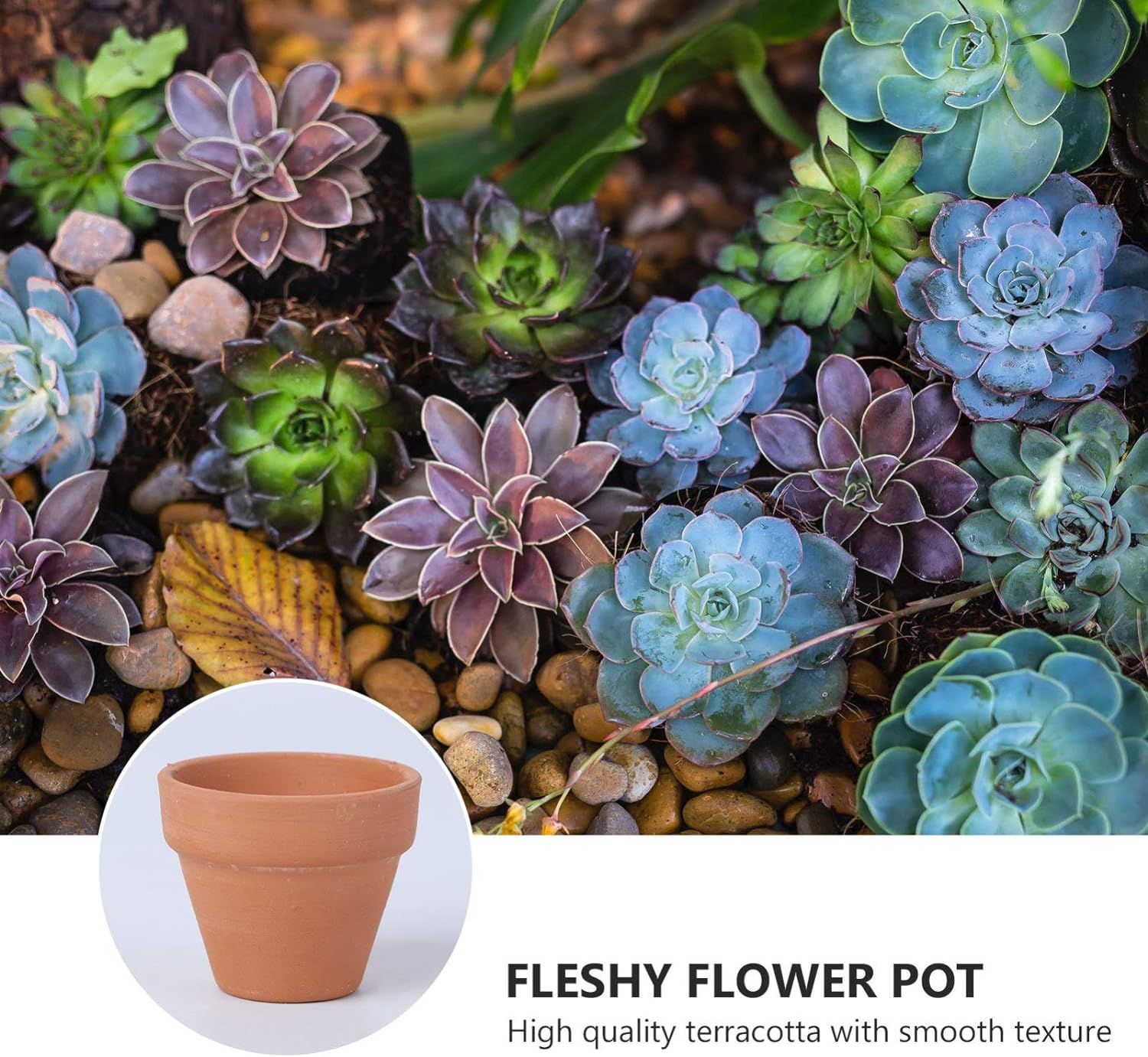 Terracotta Pot Clay Ceramic Pottery Planter Cactus Flower Pots Succulent view 2