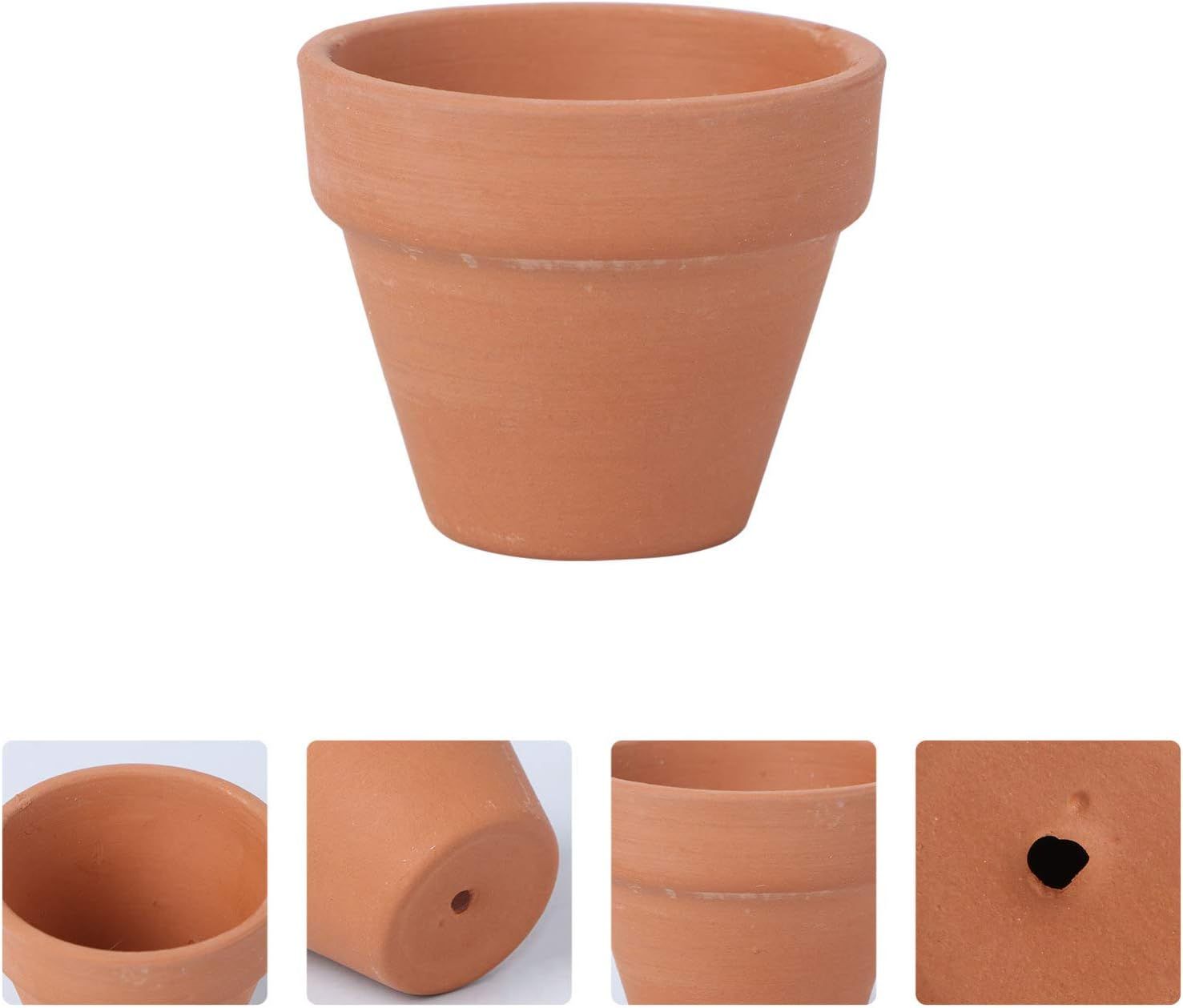 Terracotta Pot Clay Ceramic Pottery Planter Cactus Flower Pots Succulent view 3