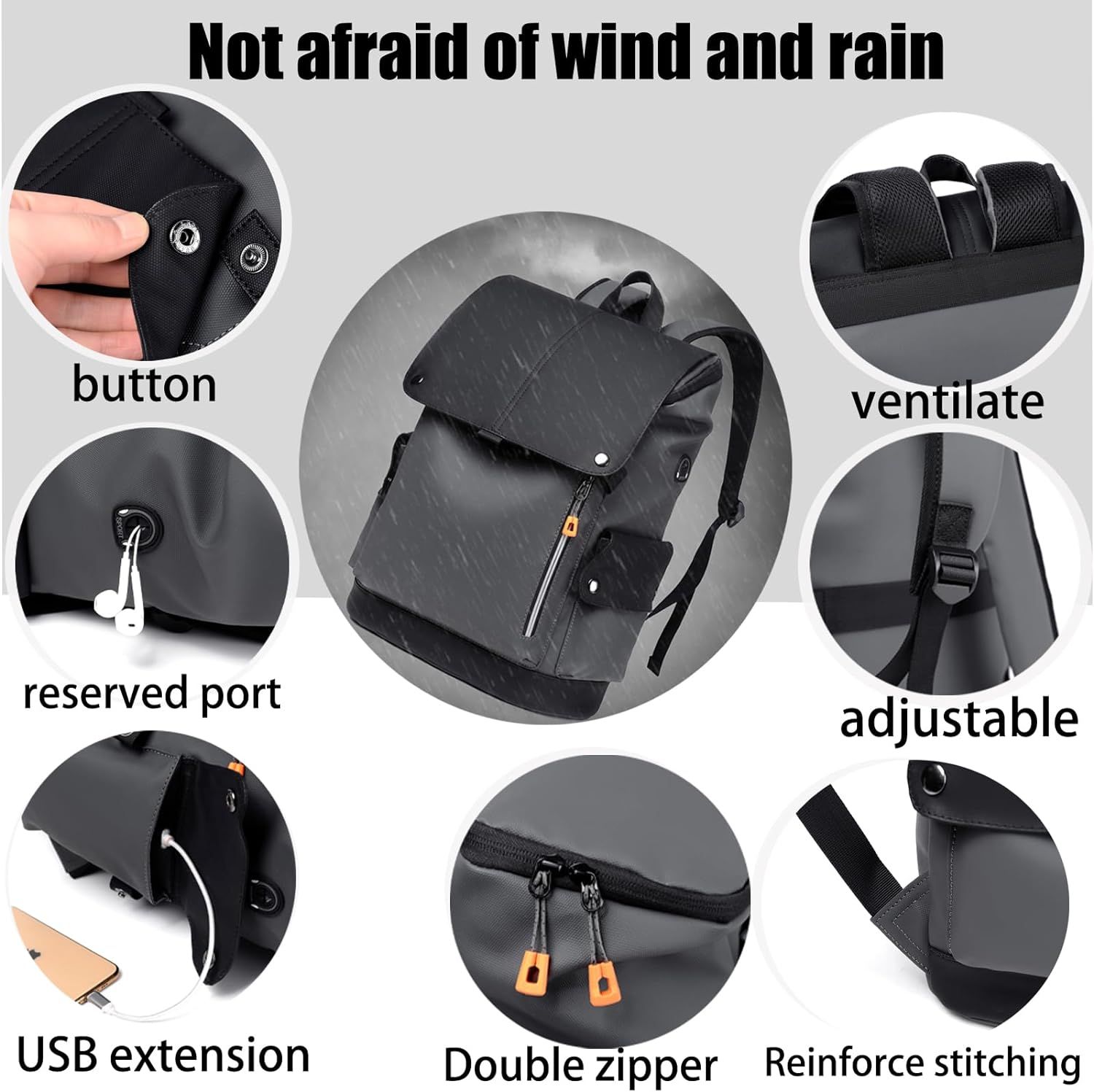 Backpack for Men and Women view 5
