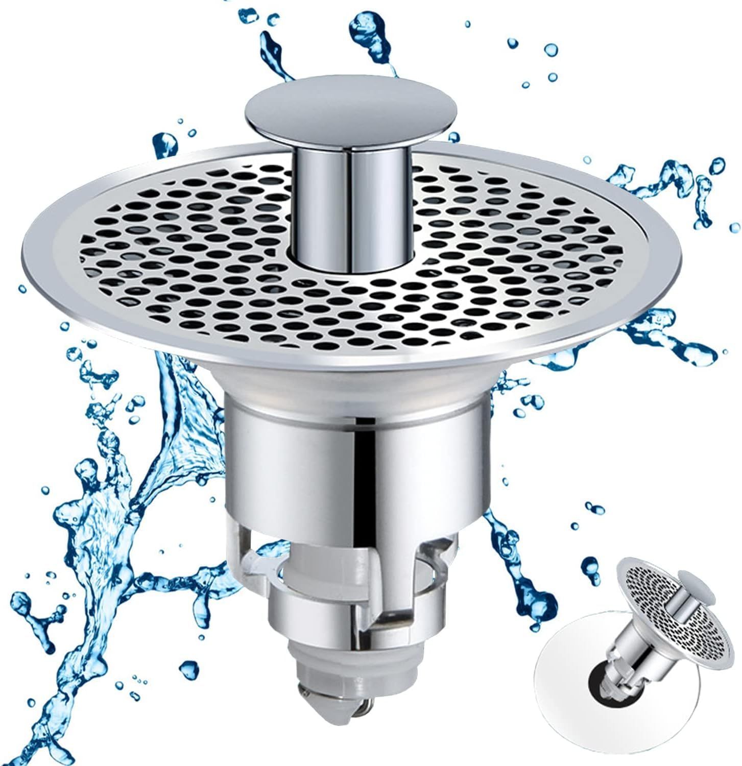 Universal Bathroom Sink Stopper