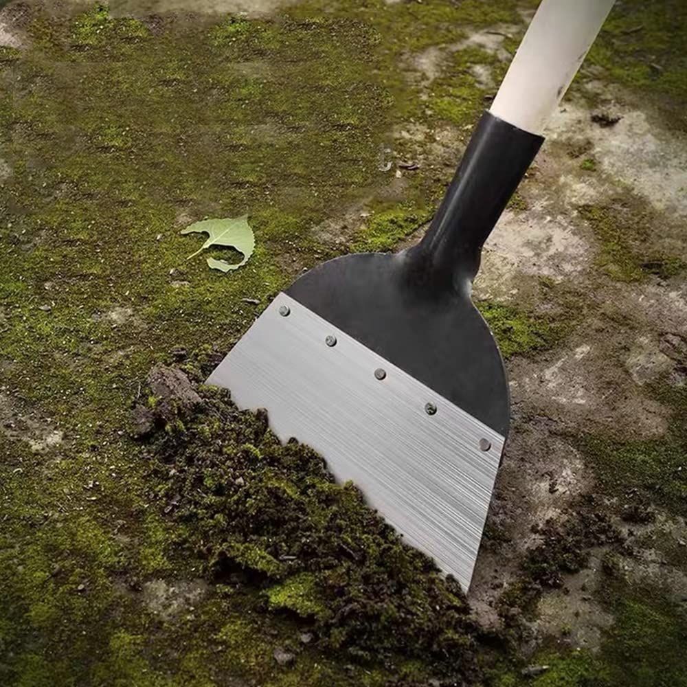 Outdoor Garden Cleaning Shovel Multi-Functional Steel Flat Shovel Ice Shovel view 5