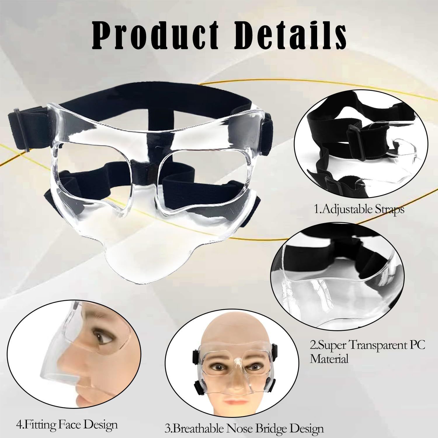 Nose Guard for Broken Nose view 4