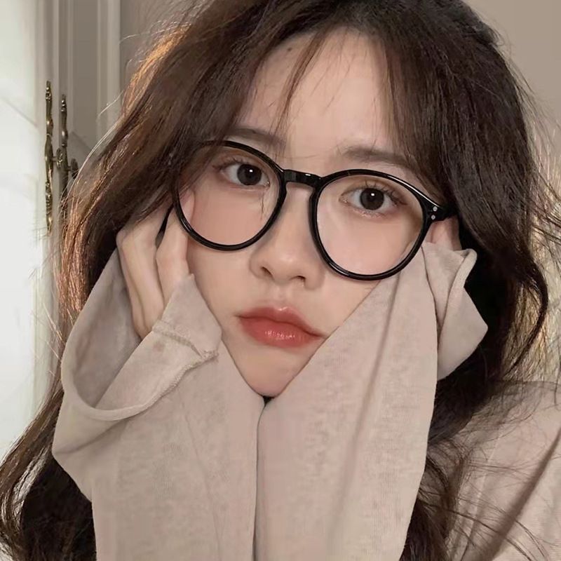 Stylish Anti Blue Light Reading Glasses Retro Round Computer Reader Eyewear view 3