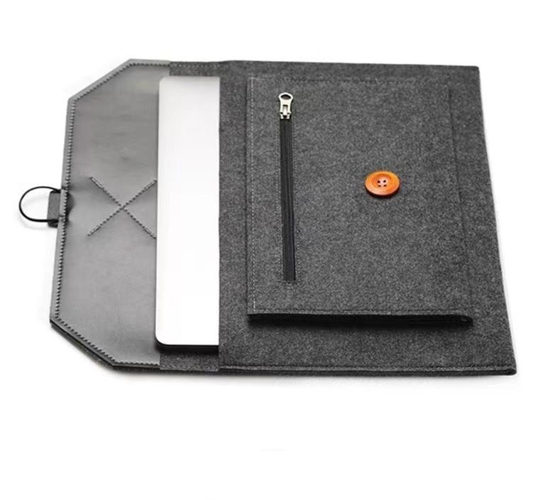Tablet Sleeve Bag Protective Cover Case with Storage Pockets fit 13.3 inch view 3