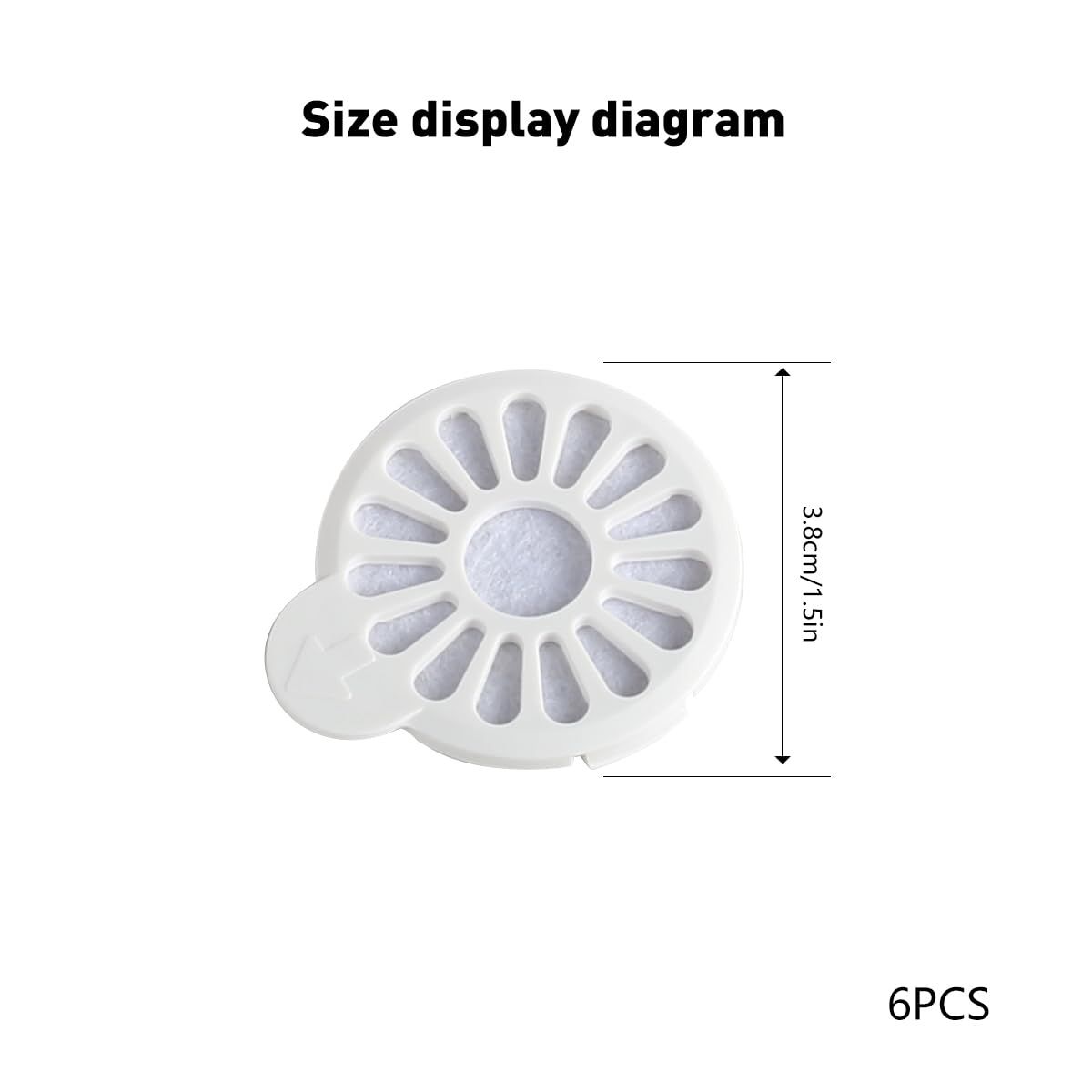 Pet Automatic Water Dispenser Accessories Filter Element view 2
