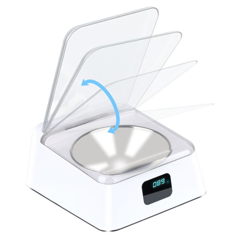 Automatic Pet Feeder, Cat Food Dispenser with Infrared Sensor and Removable view 3