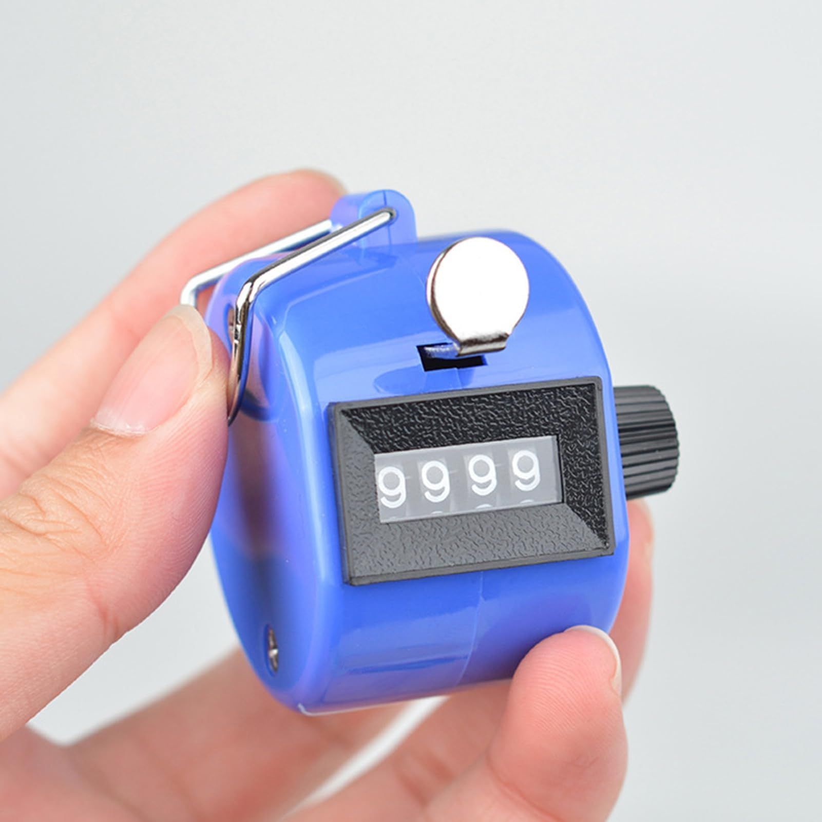 Hand Tally Counter 4 Digit Number Dual Clicker Golf Handy ConvenientBaseball view 3