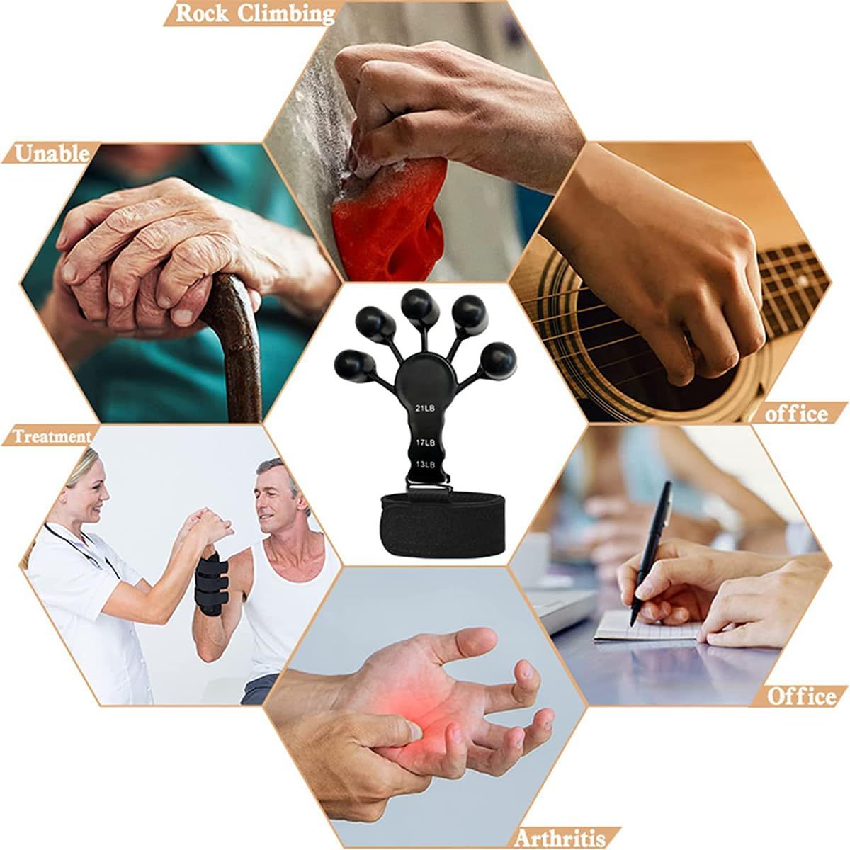 Silicone Grip Trainers Bracelets Fitness Bracelets for Men Women Adjustable view 5