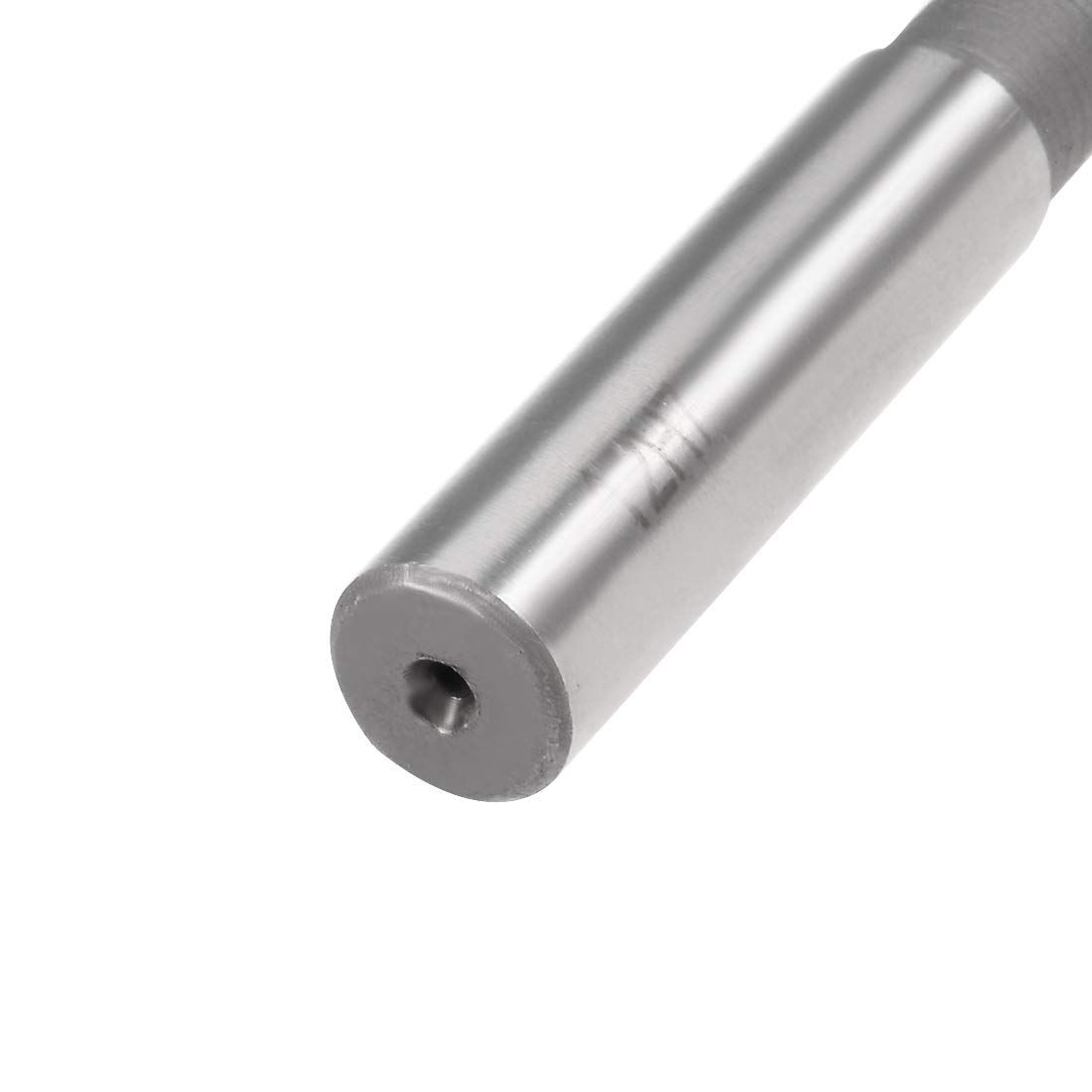 Chucking Reamer 12mm, H7 HSS Lathe Machine Reamer 6 Straight Flutes, Round view 4