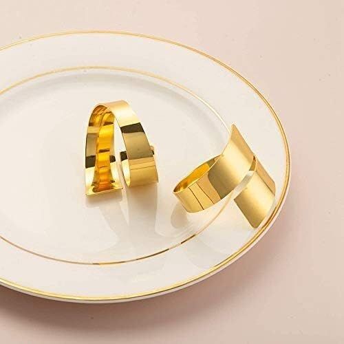 Napkin Rings,4 Pcs Napkin Rings Handcrafted Dinner Table Napkin Holders Napkin view 3
