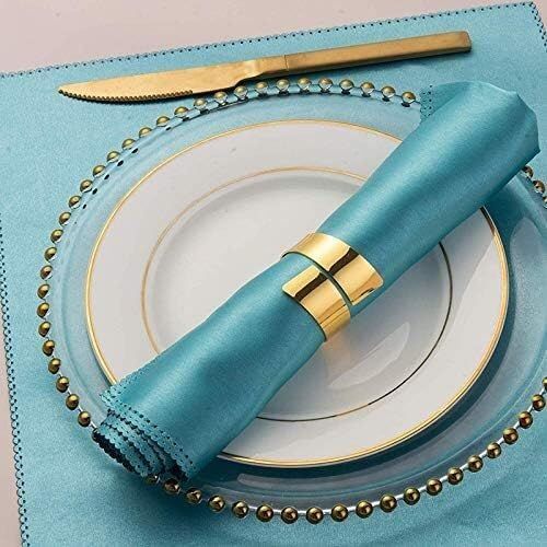 Napkin Rings,4 Pcs Napkin Rings Handcrafted Dinner Table Napkin Holders Napkin view 4