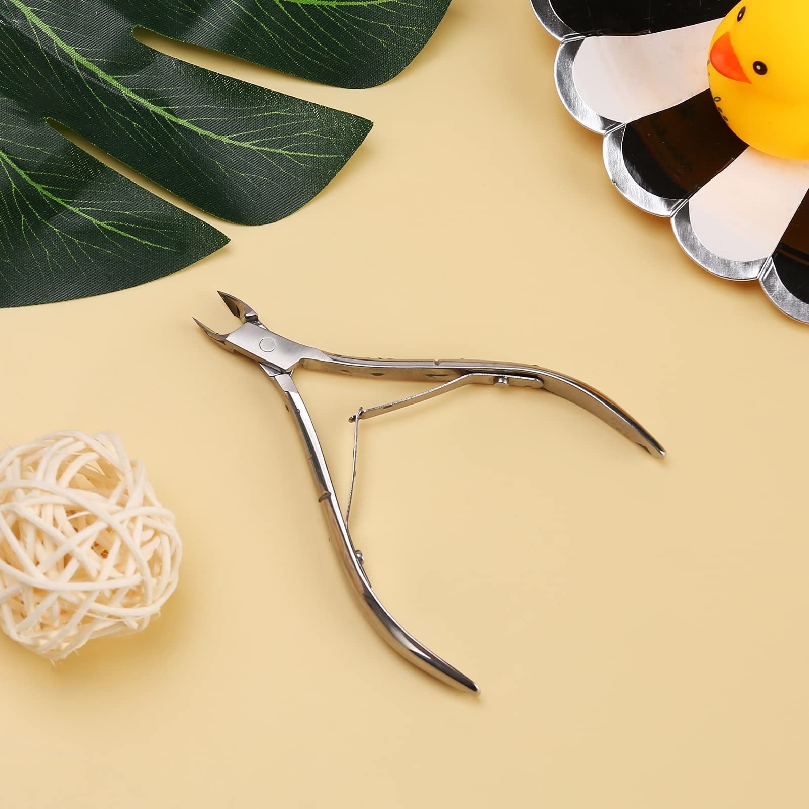 Cuticle Nippers,Professional Stainless Steel Cuticle Cutter Cuticle Clippers view 5