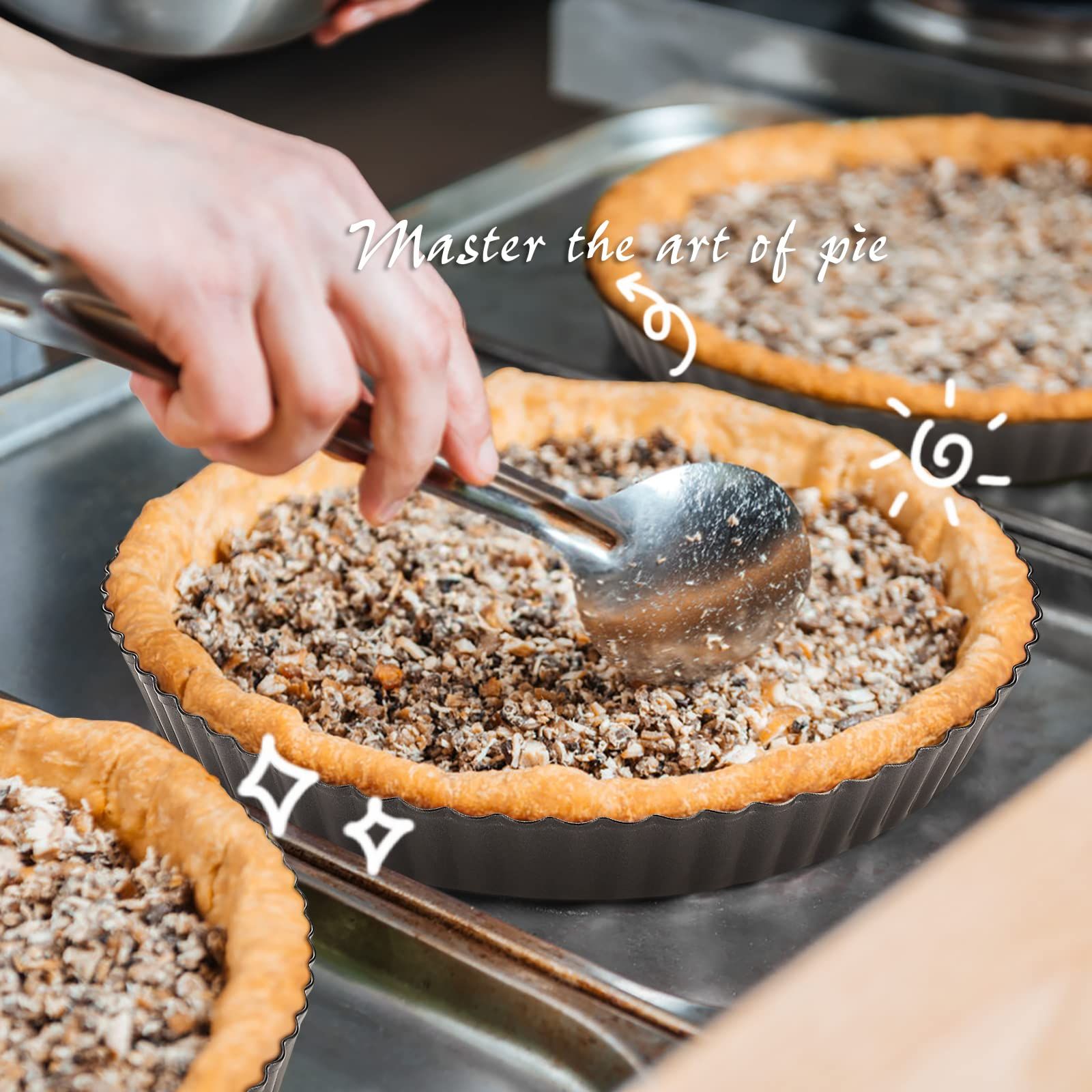 Tart Pan with Removable Bottom view 5