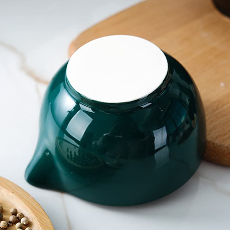 Porcelain Mortar and Pestle Spice Garlic Herb Grinder view 2