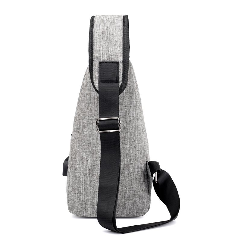 Sling Chest Shoulder Bag Mens Womens Outdoor Travel Crossbody Backpack with view 3
