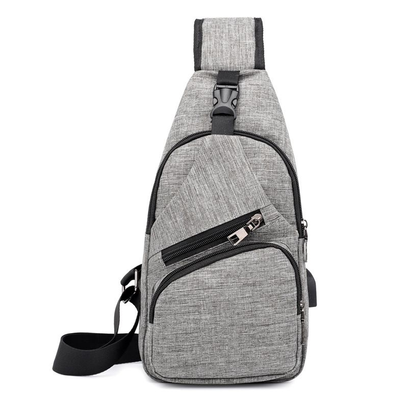 Sling Chest Shoulder Bag Mens Womens Outdoor Travel Crossbody Backpack with view 4