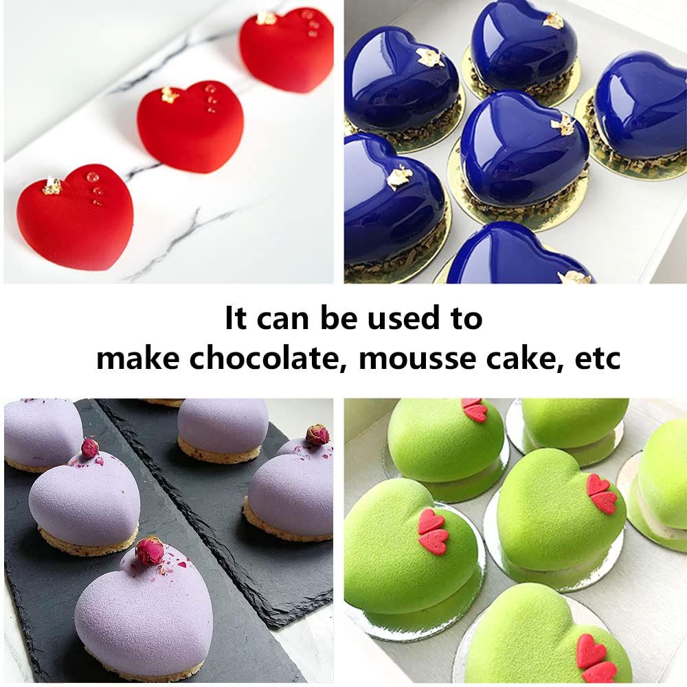 Shaped Mousse Cake Mold Silicone Mold for Baking Chocolate Cake Handmade view 5
