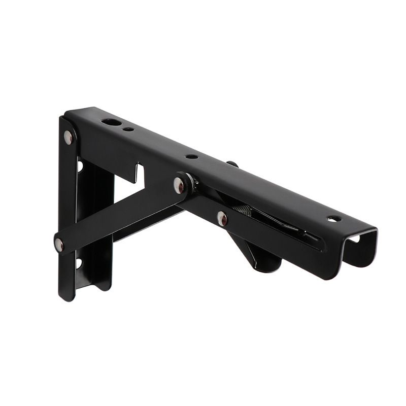 Folding Shelf Brackets - Heavy Duty Stainless Steel Collapsible Shelf Bracket