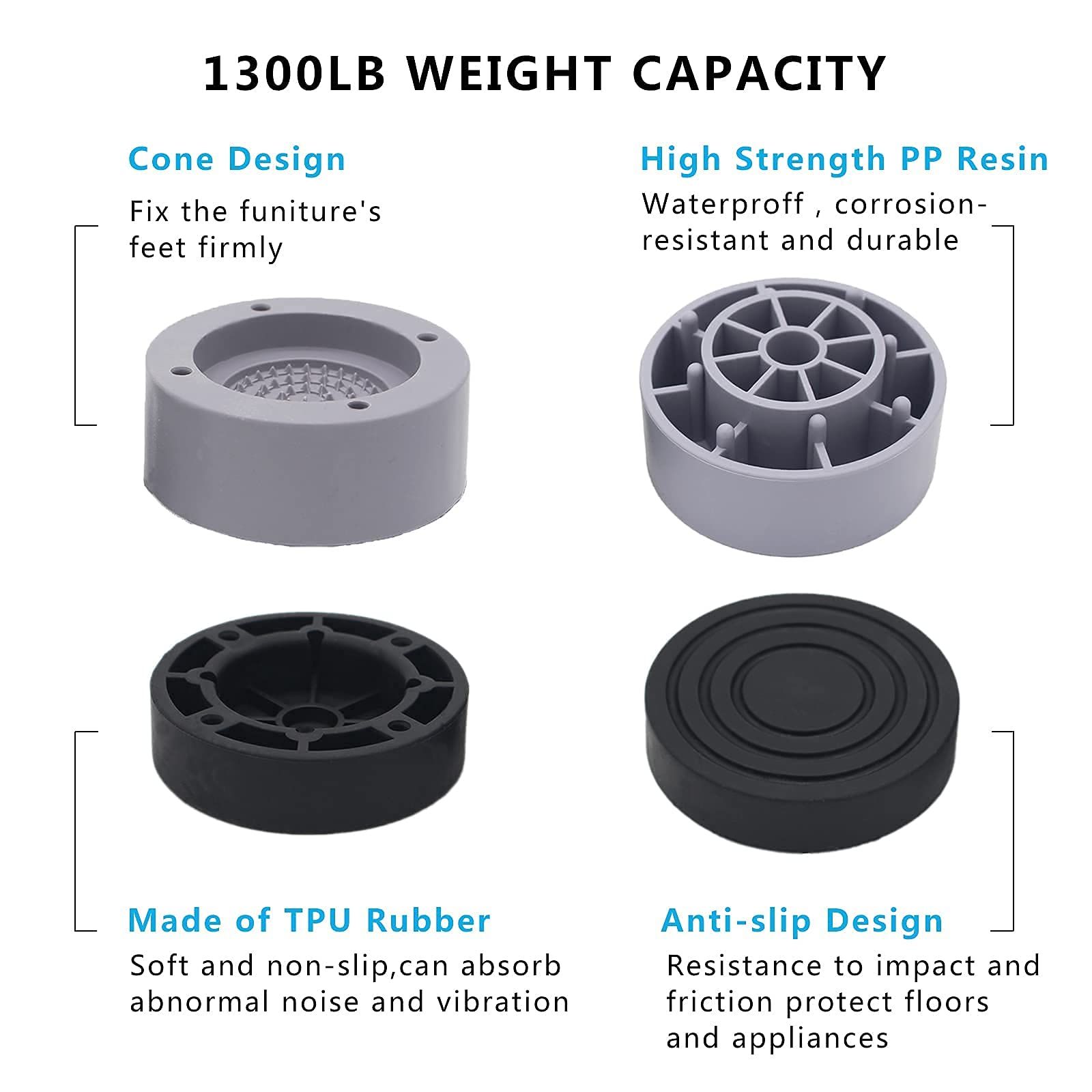 Anti Vibration Pads for Washing Machine view 3