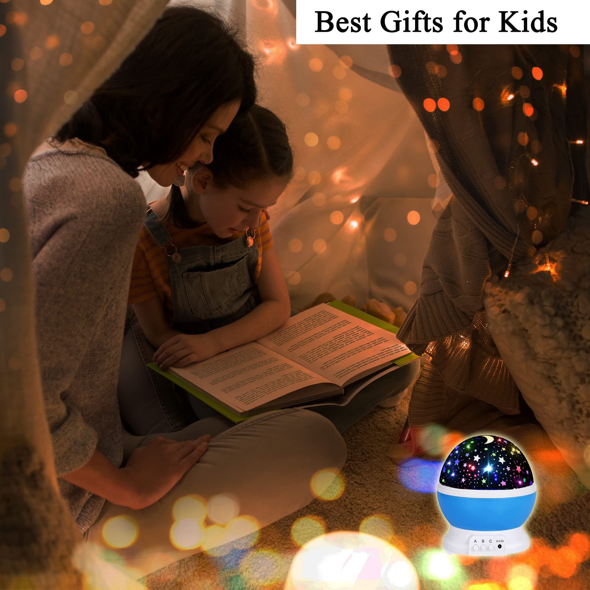 Night Lights for Kids,Star Night Light Projector for Kids Room,Glow in The view 5