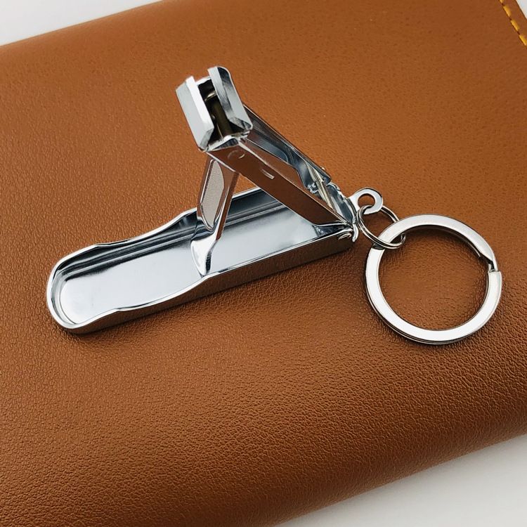 1 Nail Cutter Bottle Opener Stainless Foldable for Key Nail Cutter Pocket Tool view 3