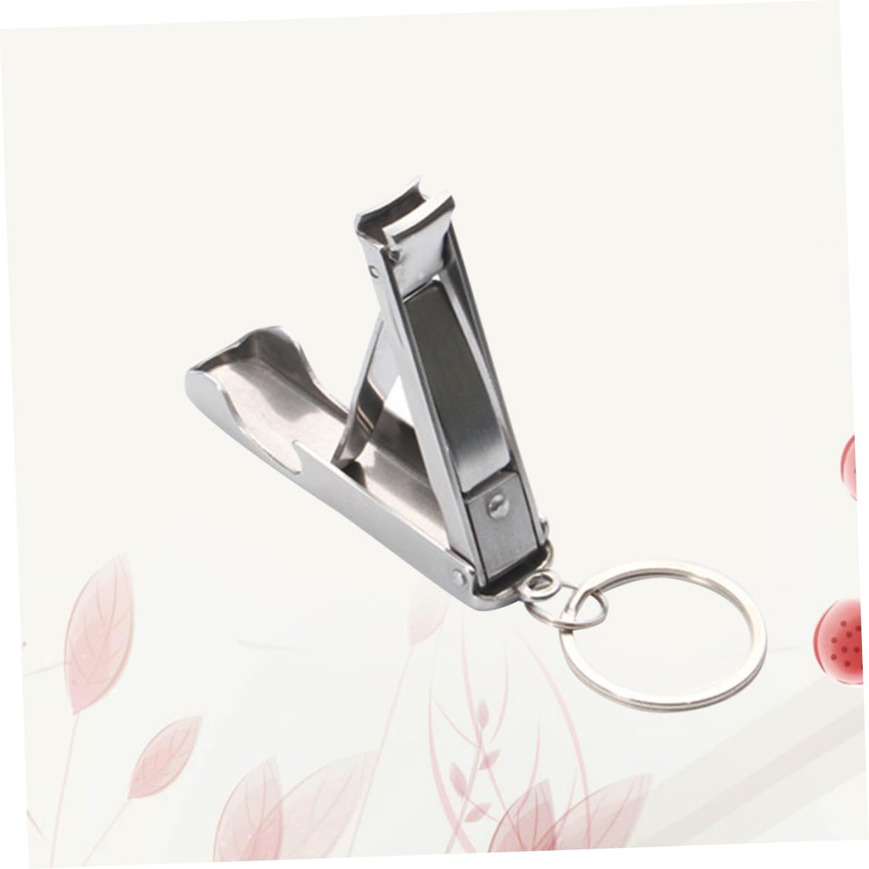 1 Nail Cutter Bottle Opener Stainless Foldable for Key Nail Cutter Pocket Tool view 4