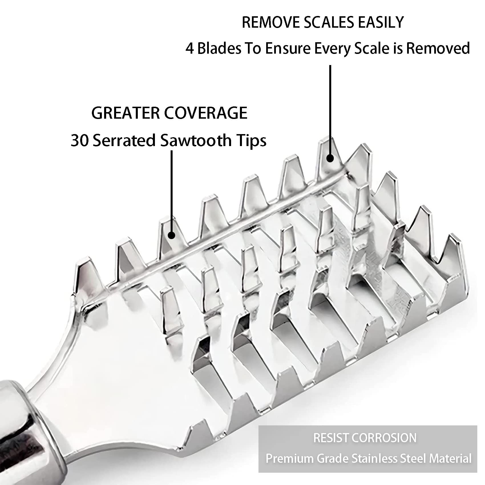 Fish scale remover fish scale brush view 5