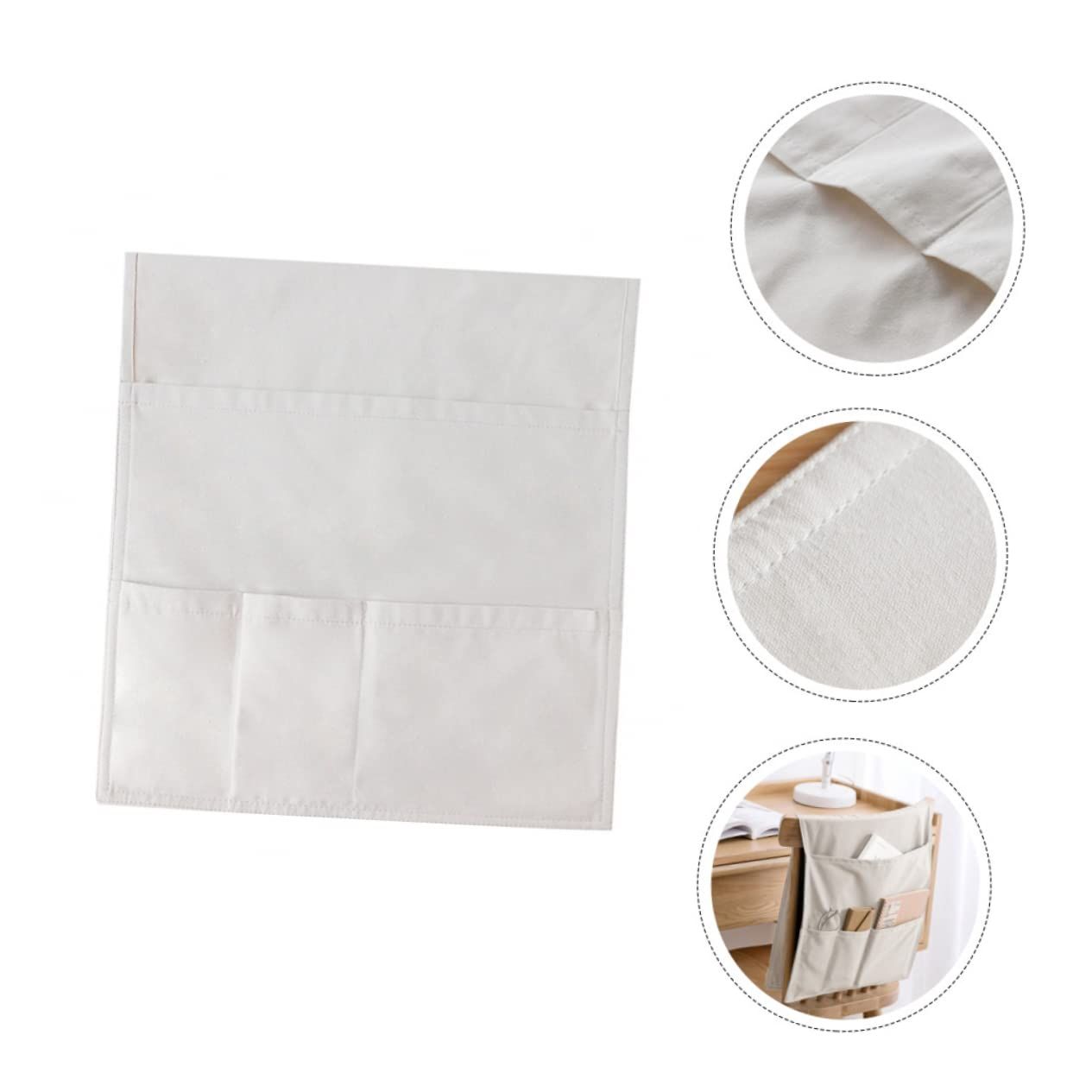 Nordic sofa armrest storage hanging bag view 3