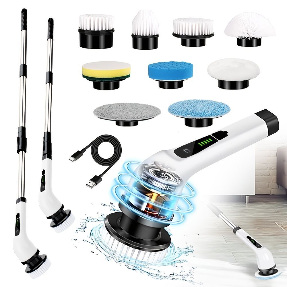 Electric Cleaning Brush Cordless Cleaning Brush Household Cleaning Tool view 8
