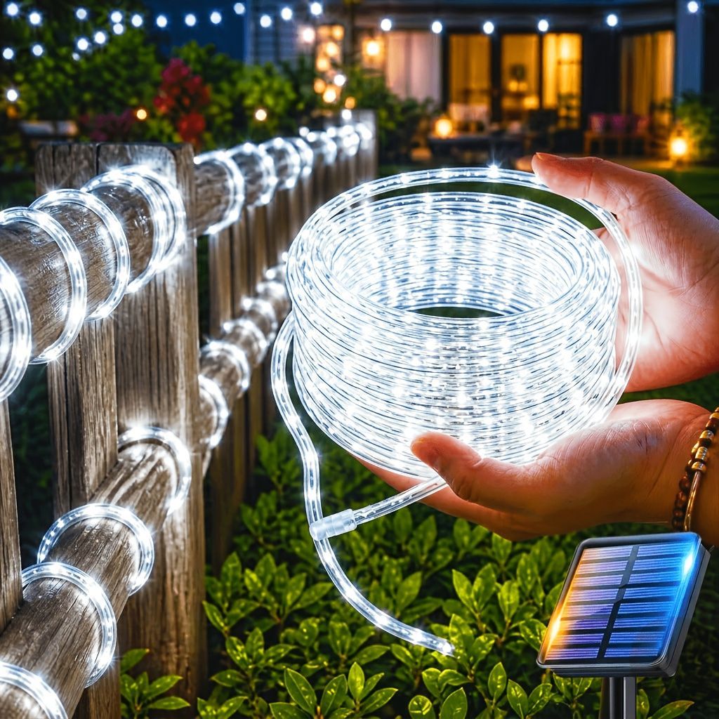 Solar LED String Lights Colorful Party Lights Outdoor Solar Fairy Lights view 2
