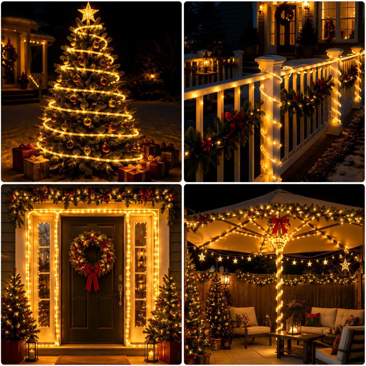Solar LED String Lights Colorful Party Lights Outdoor Solar Fairy Lights view 6
