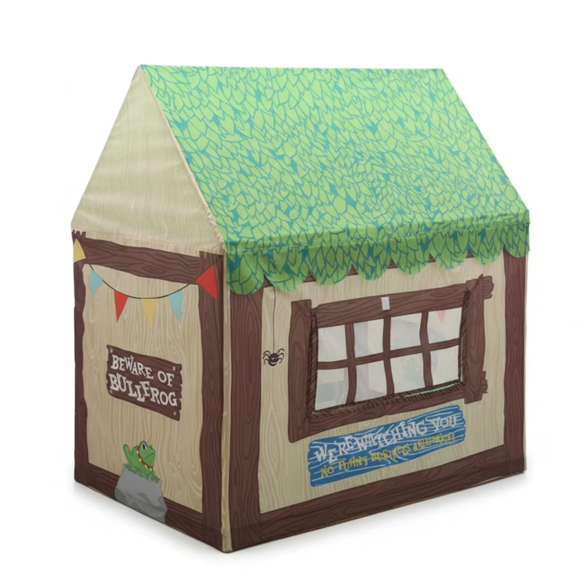CARLA HOME Kids Clubhouse Play Tent - Green - Outdoor Play Equipment Play view 10
