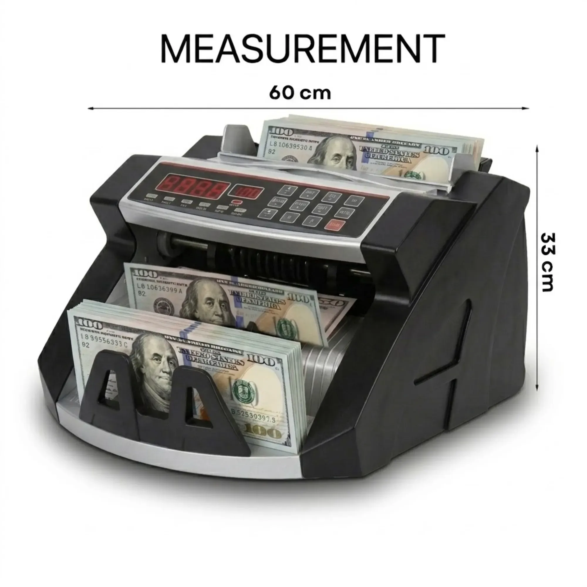 CARLA HOME Money Counting Machine with Uv Detection Bill Counter view 4