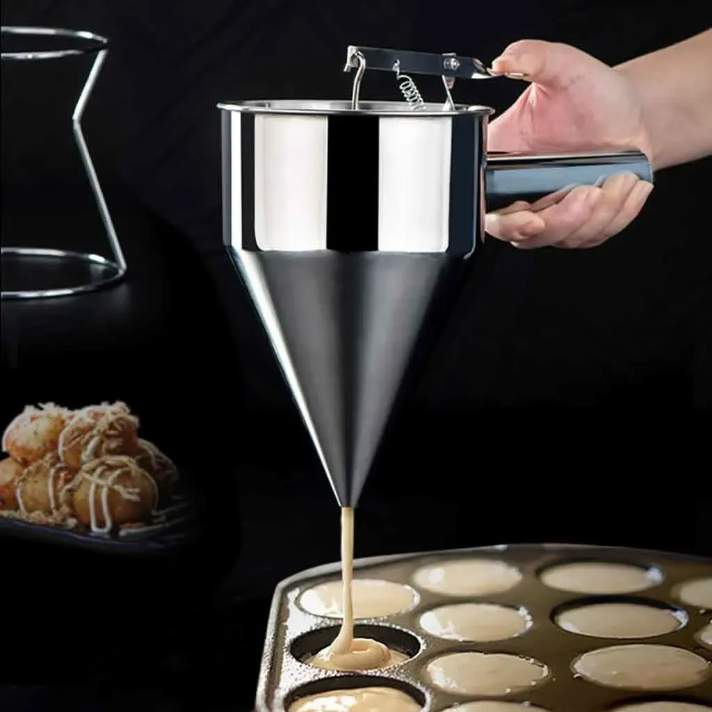 Stainless Steel Funnel Dispenser for Donuts view 5