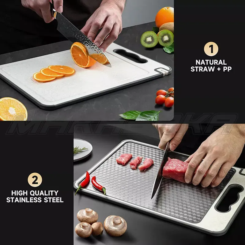 Titanium Double-Sided Cutting Board view 2