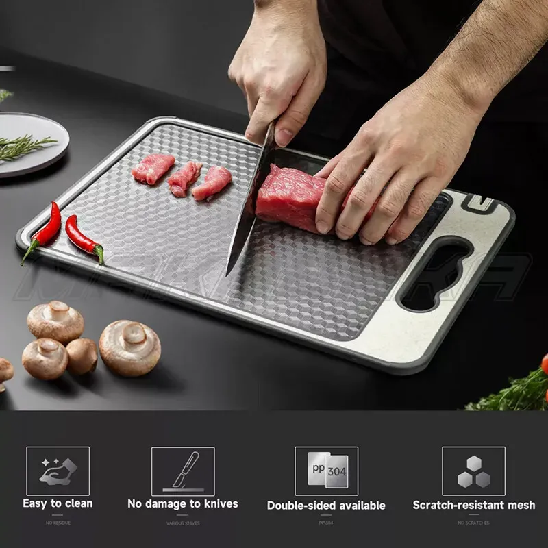 Titanium Double-Sided Cutting Board view 3