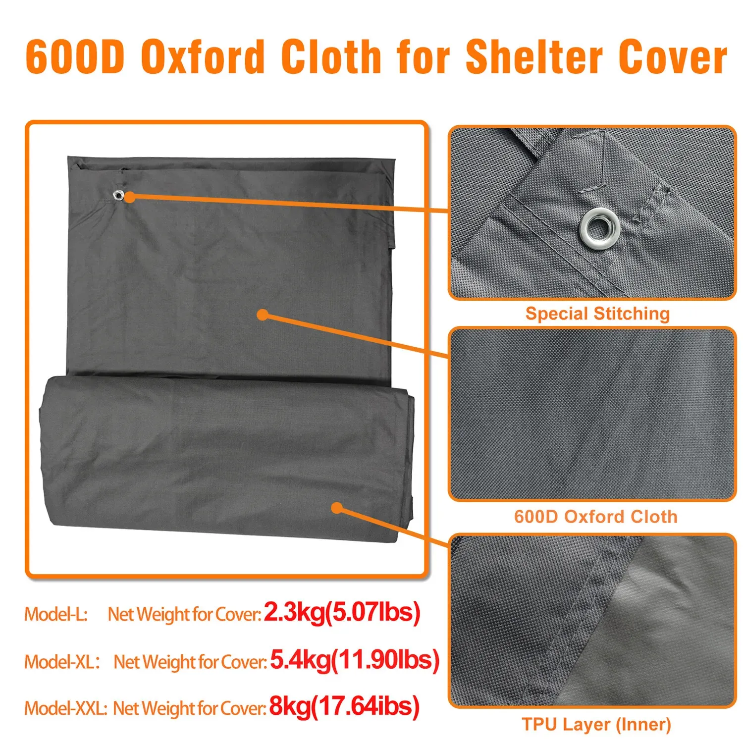 Heavy Duty Large Black Metal Walk-In Chicken Run Coop with Cover, 276x207x300cm view 2