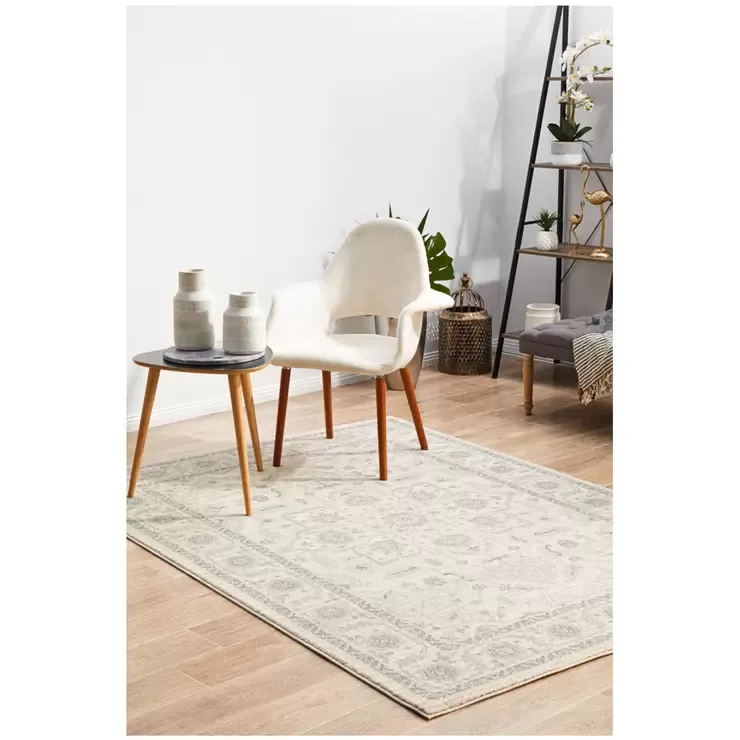 Evoke 261 White Indoor Rug 330 x 240cm - Soft view 7