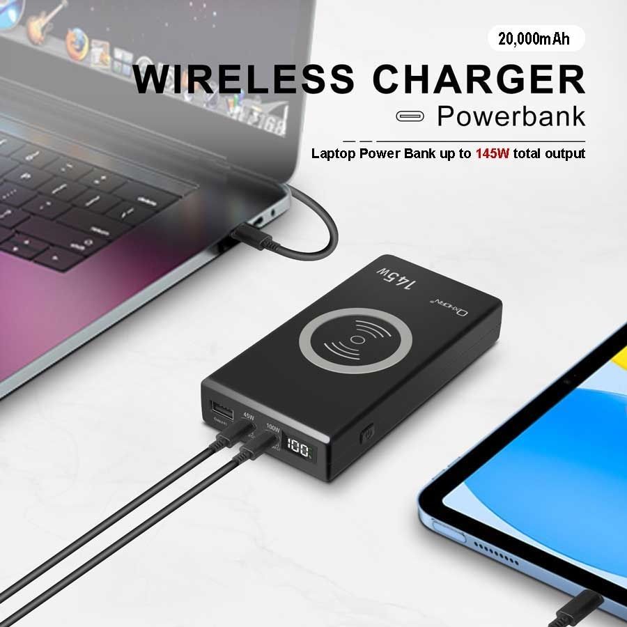 OXHORN NB-PB145W USB C PD Laptop Power Bank 145w view 6