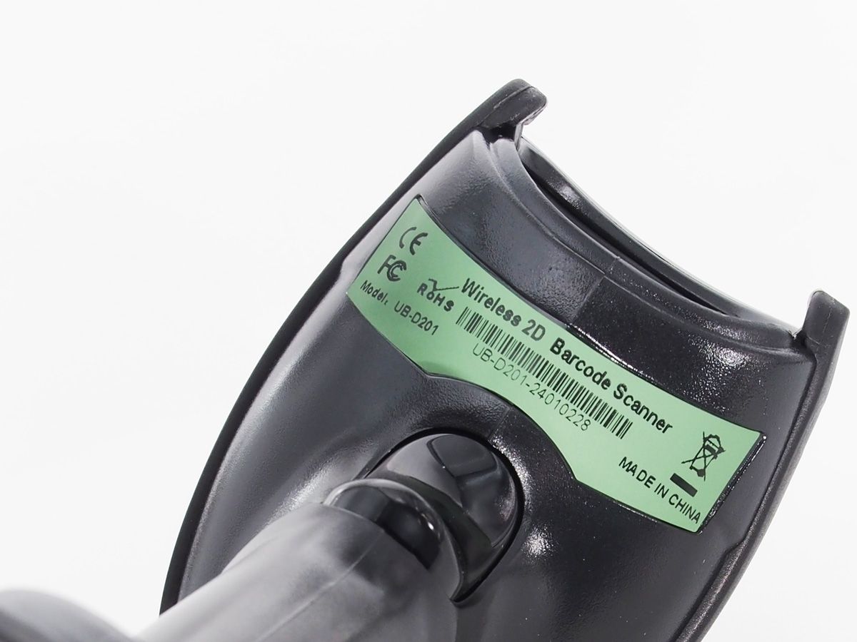 OXHORN UB-D201 Wireless Barcode Scanner 2D view 3