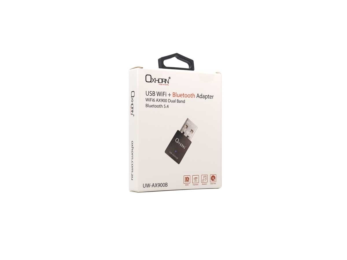 OXHORN UW-AX900B USB AX900 + Bluetooth 5.4 Adapter view 5