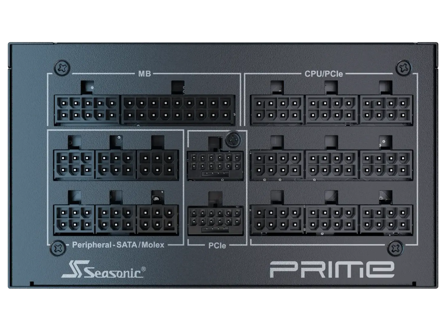 Seasonic PRIME TX-1600 1600W Titanium ATX 3.1 Fully Modular PSU SSR-1600TR2 view 2