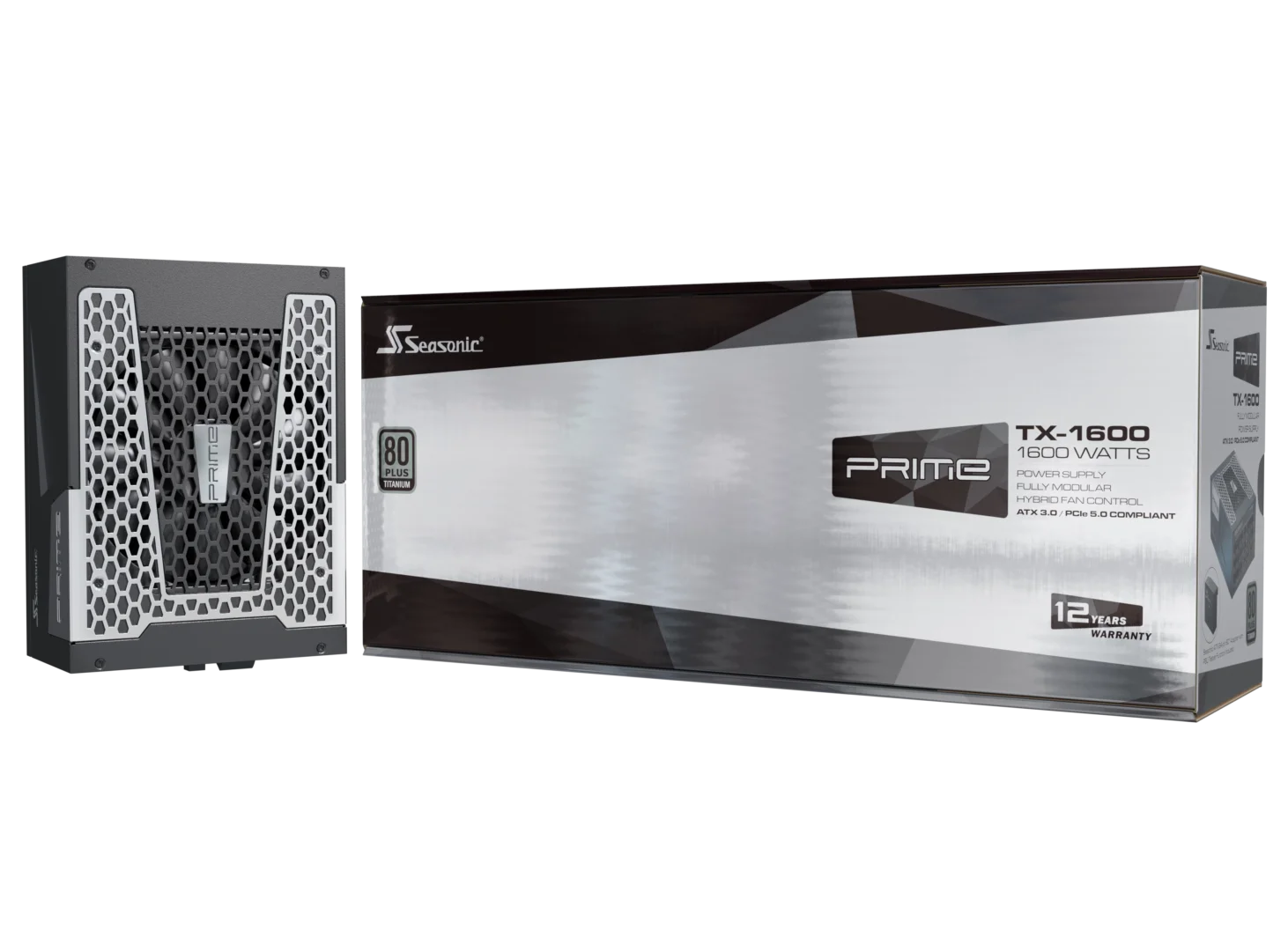 Seasonic PRIME TX-1600 1600W Titanium ATX 3.1 Fully Modular PSU SSR-1600TR2 view 5