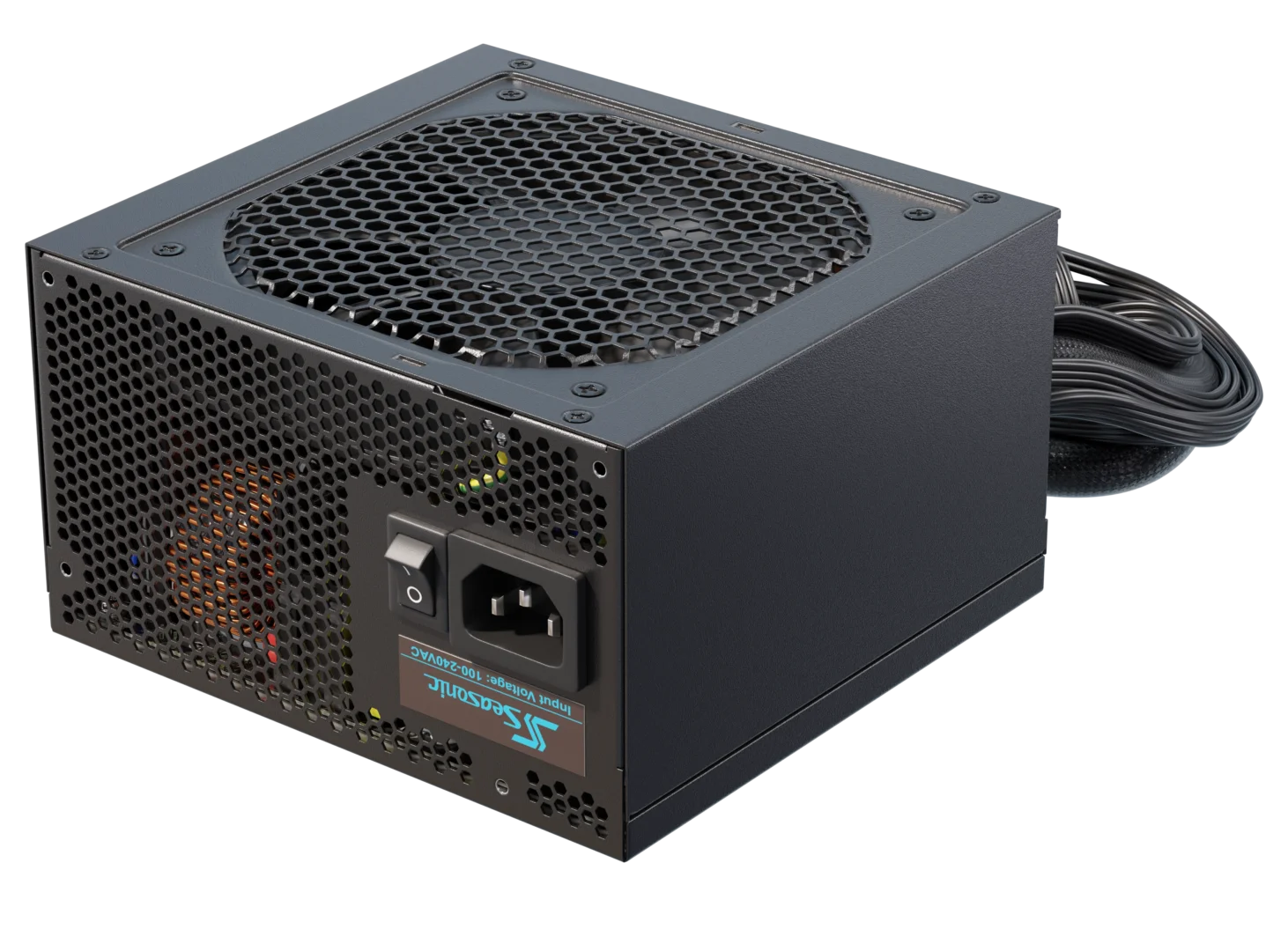 Seasonic 650W G12 V1.5 GM-650 Semi-Modular 80 PLUS Gold ATX PSU view 2